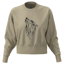 Geometrie - vlk - vyjící