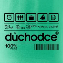 Čárový kód důchodce