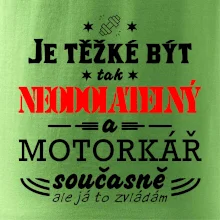 Je těžké být tak neodolatelný - motorkář