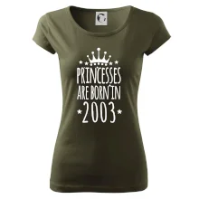 Princesses are born in 2003 Princesses are born in 2003