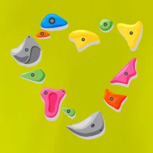 Lezení na stěně - srdce