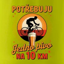 Potřebuju jedno pivo na 10 km