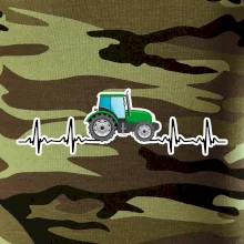 Traktor barevný ekg