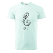 Houslový klíč kytky