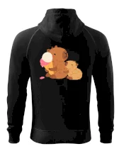 Kapybara se zmrzlinou