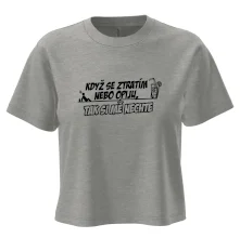 Když se ztratím nebo opiju, tak si mě nechte