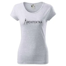 Architektka nápis