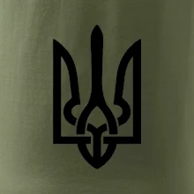 Ukrajina trojzubec velký Ukrajina trojzubec velký