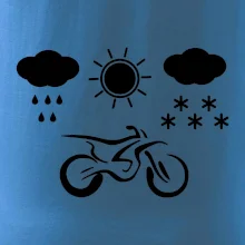 Motorkář za každého počasí - enduro