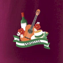 Andalucia kytara a stuha