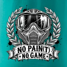Motiv no paint no game s maskou