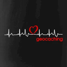 Moje srdce bije pro Geocaching -text