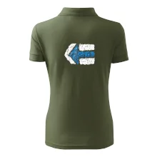 Párová turistická značka modrá