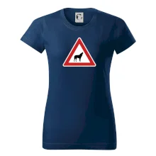 Dopravní značka - Pozor vlk