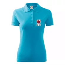 Folklor na prsu květina čtyřlistá