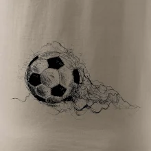 Fotbalový míč - kresba tužkou
