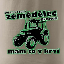 Od narození zemědělec, mám to v krvi - Jméno