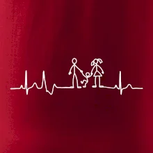 EKG rodina a jedno dítě EKG rodina a jedno dítě