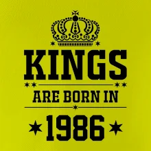 Kings are born in 1986