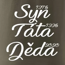 Syn, táta děda - vaše ročníky