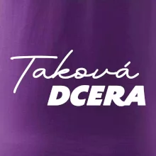 Jaký táta / máma - taková dcera psací