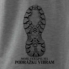 Moje terapie má podrážku Vibram