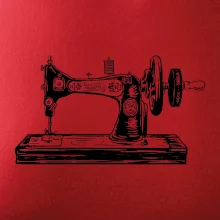 Šicí stroj - starý kreslený