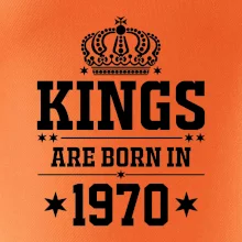 Kings are born in 1970