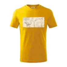 Mapa Báňské dráhy z Moravské Ostravy do Doubravy