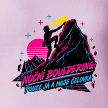 Noční bouldering s čelovkou
