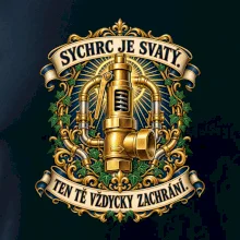 Posvátný mosazný pojistný ventil sychrc