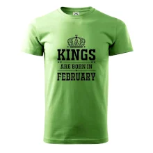 Kings are born in February