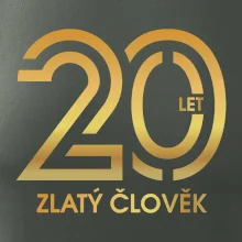 20 let zlatý člověk