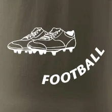 FOOTBALL nápis šikmo