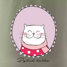 Pyšná kočka fialová