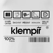 Čárový kód - klempíř