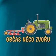 Traktor občas něco zvoře