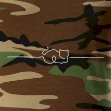 Kočka linka kreslená