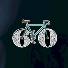 Narozeniny 60 let na kole