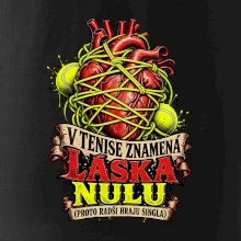 V tenise znamená láska nulu