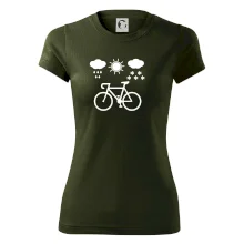 Cyklista za každého počasí