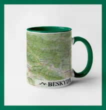 Hrnek - Beskydy mapa