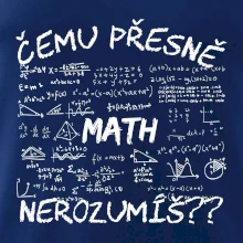 Čemu přesně nerozumíš? Matematika Čemu přesně nerozumíš? Matematika