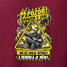 Pozor! narozen v září