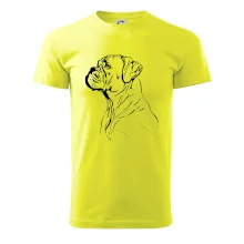 Boxer černá kresba