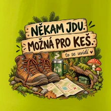 Někam jdu možná pro keš turistické boty