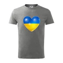 Ukrajina srdce vlajka