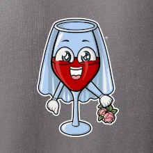 Červené víno pro nevěstu