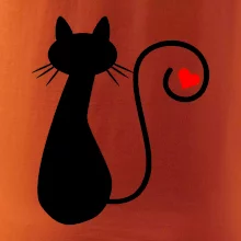 Zamilovaná kočka ocásek