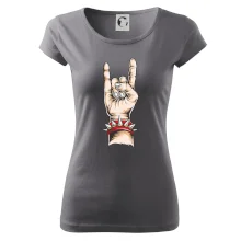 Rocková ruka s náramkem